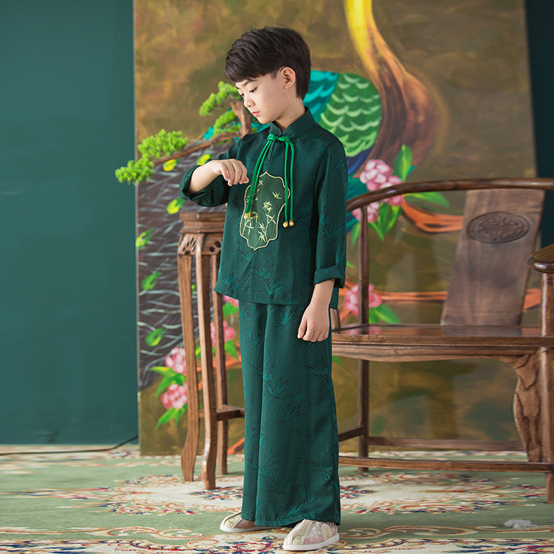 JS蒋硕&肩上云儿童汉服男童