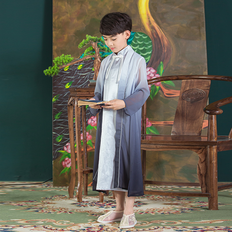 JS蒋硕&肩上云儿童汉服男童