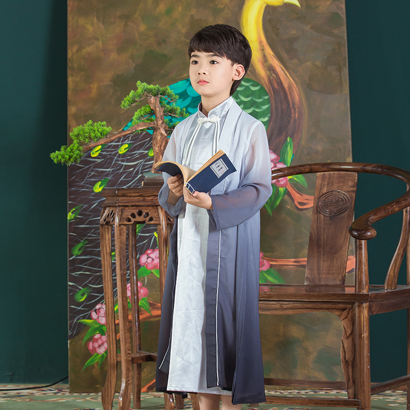 JS蒋硕&肩上云儿童汉服男童