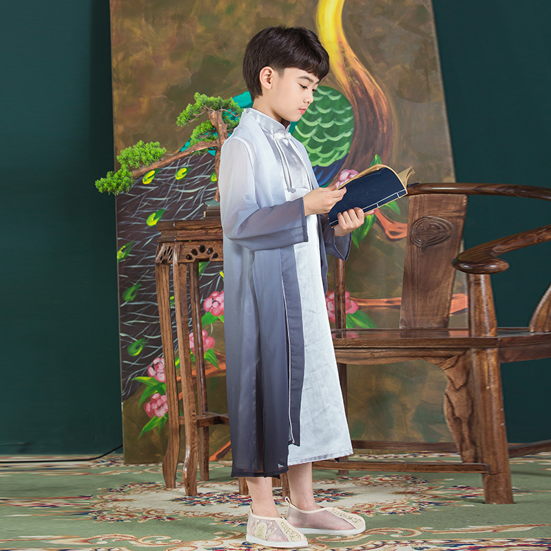 JS蒋硕&肩上云儿童汉服男童