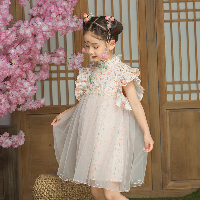 JS蒋硕&肩上云童汉服旗袍裙