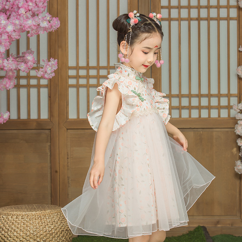 JS蒋硕&肩上云童汉服旗袍裙