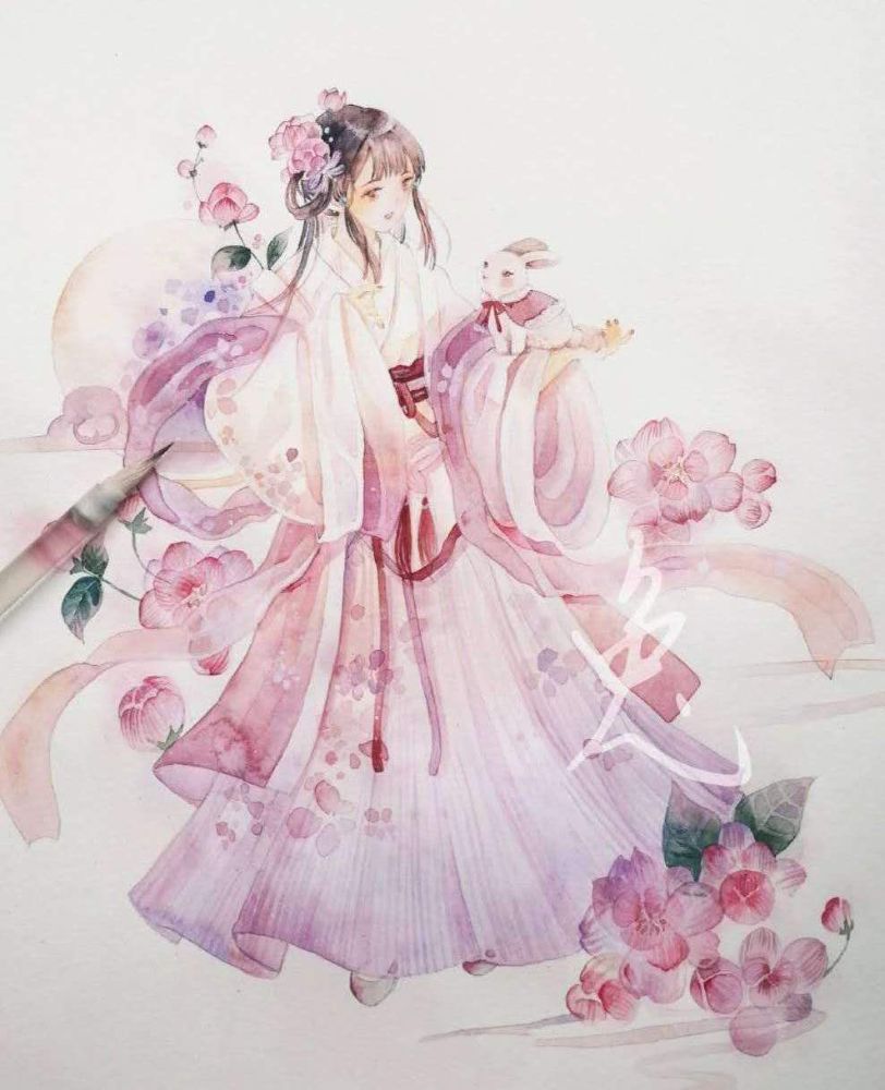 JS蒋硕·肩上云服装手绘设计效果图