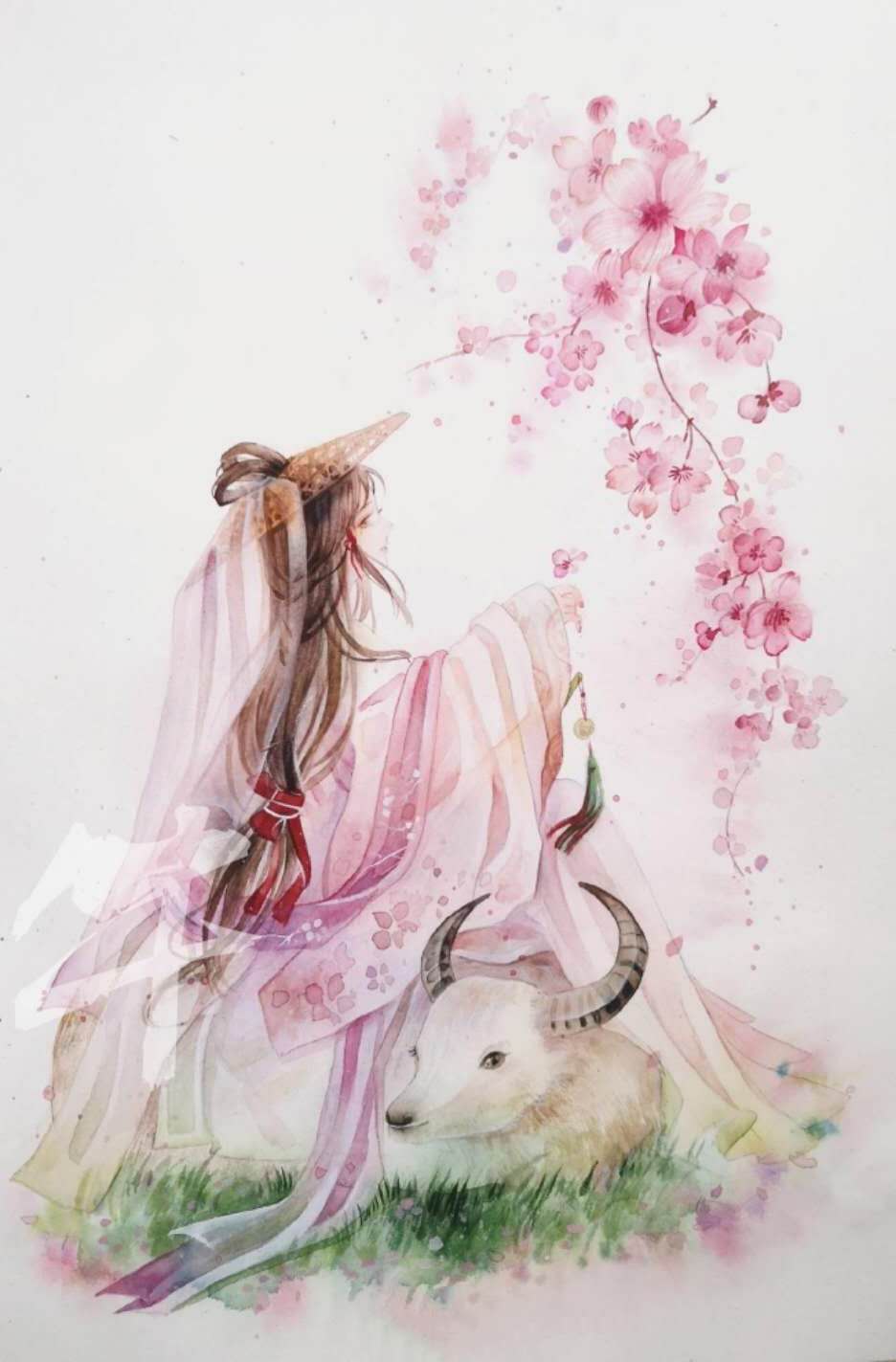 JS蒋硕·肩上云服装手绘设计效果图