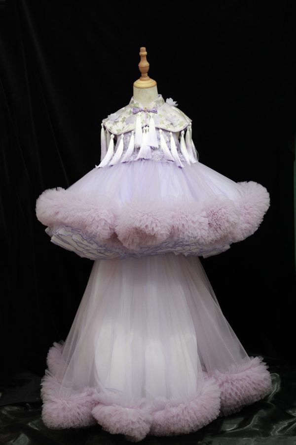 "Jian Shangyun 2025 New Traditional Chinese Style Evening Dress Series for Birthdays"肩上云2025新品国风礼服系列晚礼生日款